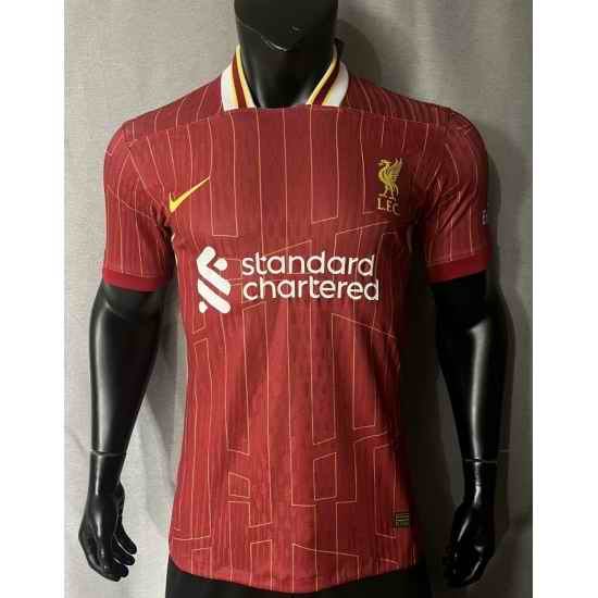 Men 2024 Soccer Jersey Livepool Red